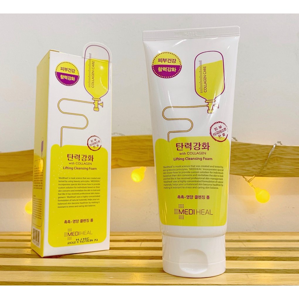 Sữa Rửa Mặt Collagen Giúp Săn Chắc Da Mediheal Collagen Care Cleansing Foam 170ml