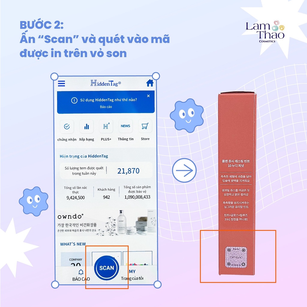 Son Kem Tint Romand Juicy Lasting Tint
