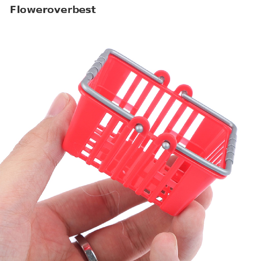 Giỏ mua sắm mini kiểu dáng ngộ nghĩnh cho nhà búp bê