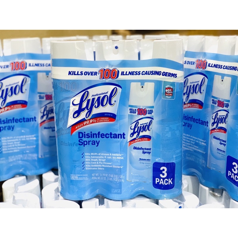 xịt phòng diệt khuẩn Lysol Disinfectant Spray 538g