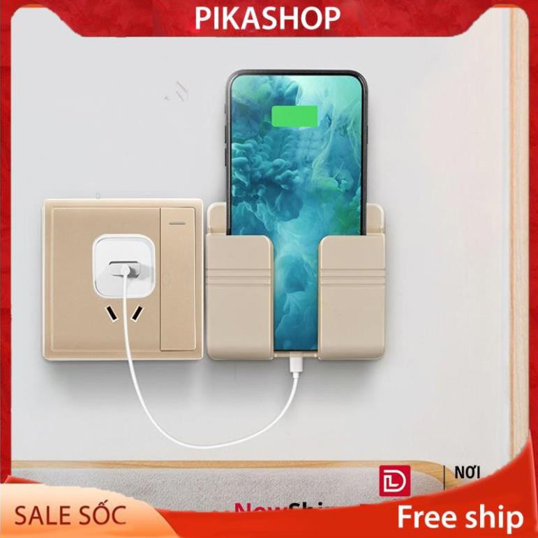 Giá Để Điện Thoại, Điều khiển Dán Tường Tiện Lợi sang Trọng GDT01 PIKASHOP