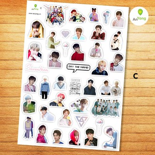 Hình dán sticker Seventeen