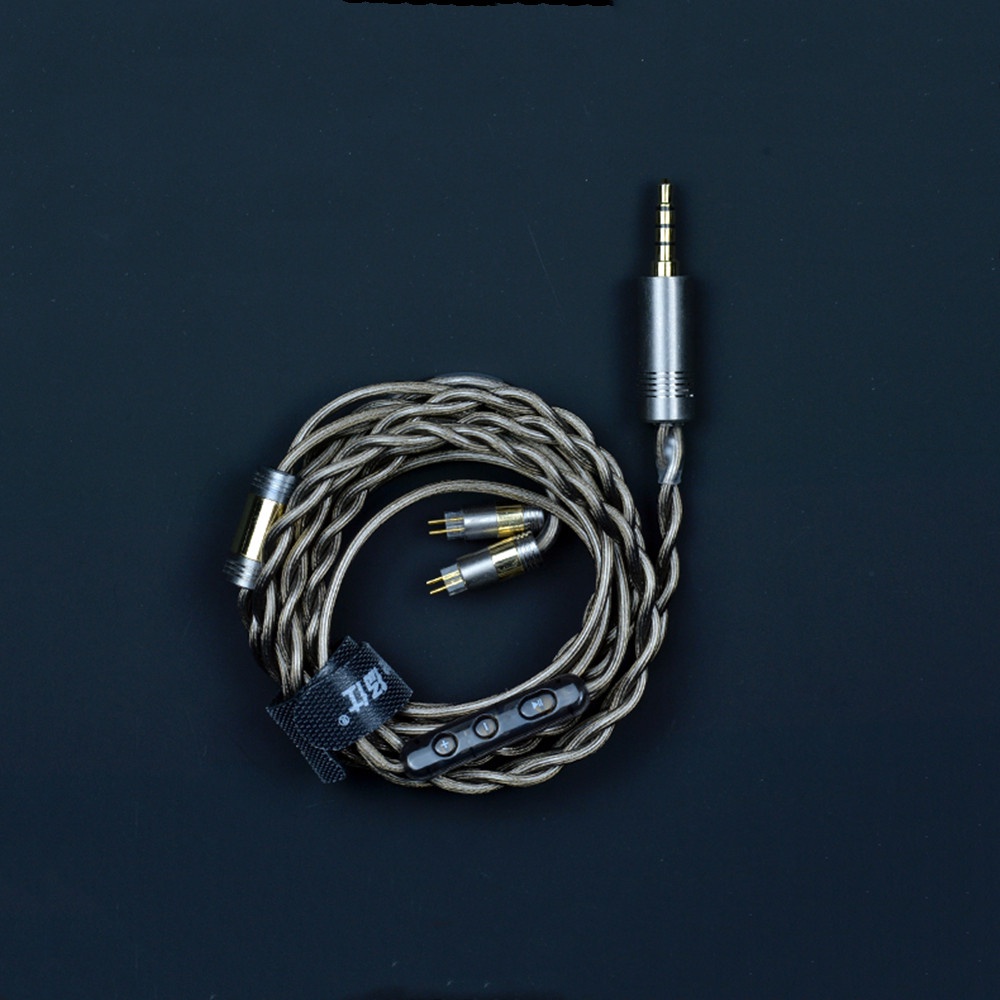 Dây Cáp Nâng Cấp Tai Nghe 6N 19awg 2Pin 0.78mm MMCX QDC PRO AS16 ZSN PRO MT1 ZS10 PRO