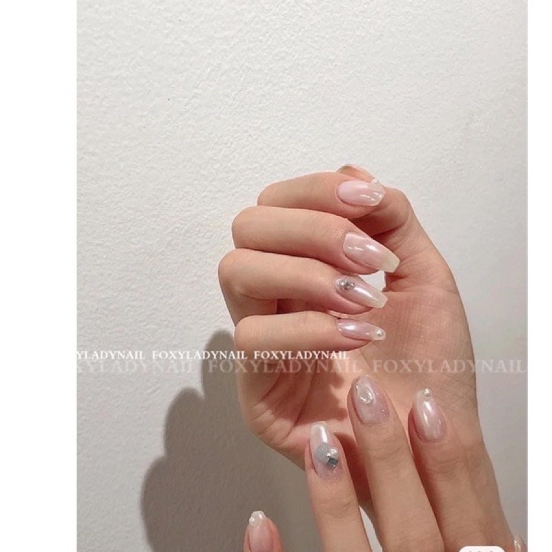 Hũ tráng gương trắng ánh trai nhiều màu