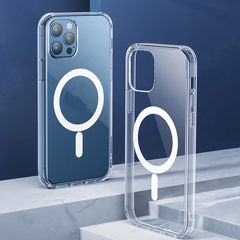 Ốp Điện Thoại Chống Sốc Có Nam Châm Cho iphone 12 11 13 pro max mini xr x xs max 7 8 plus se 2020
