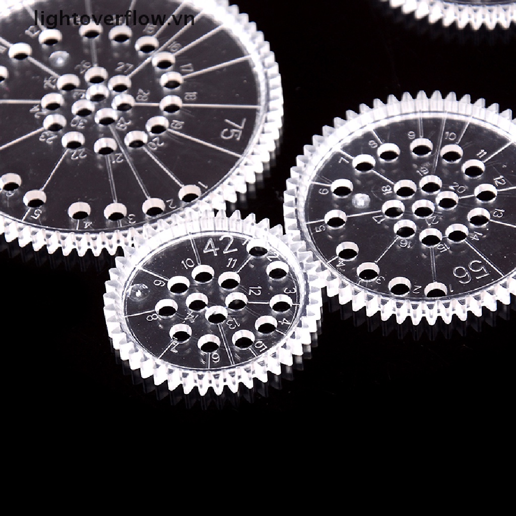 Bộ 22 Phụ Kiện Hình Xoắn Ốc Dùng Vẽ Tranh Sáng Tạo Cho Trẻ Em