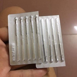 . Kim đốt mụn - kim châm cứu ( 100 cái).