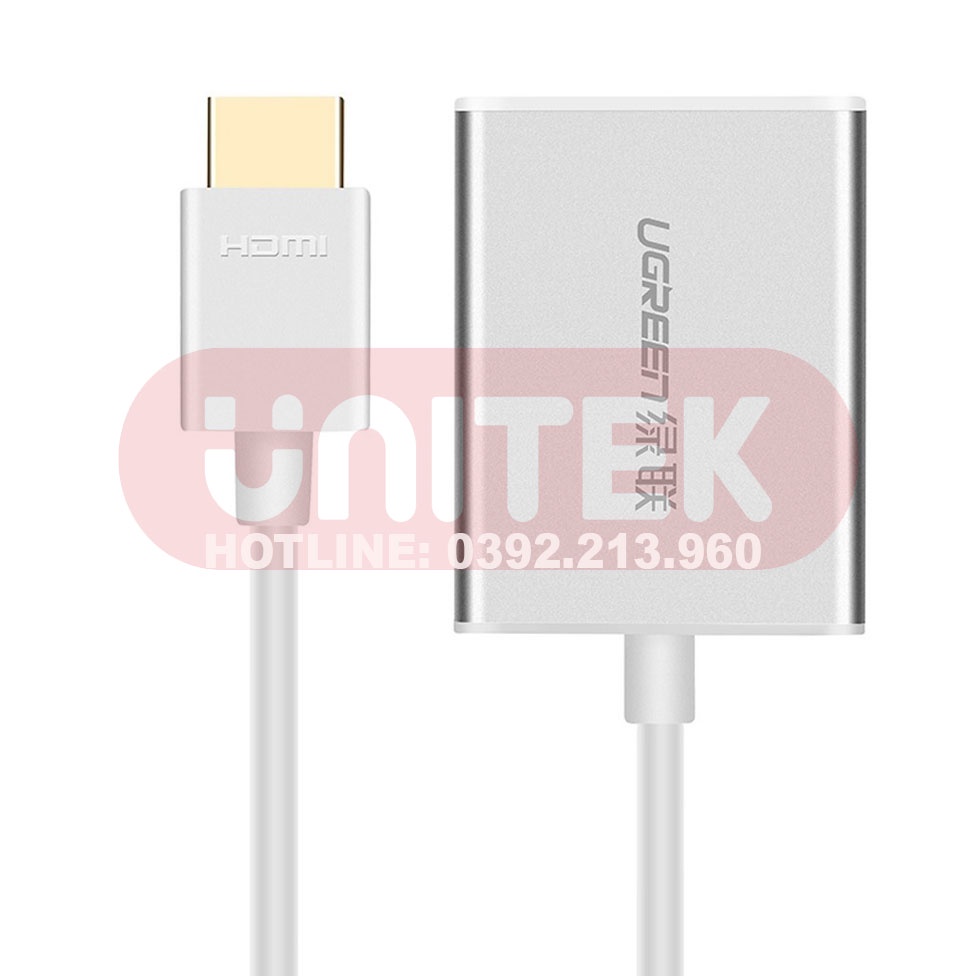 Cáp Chuyển HDMI Sang VGA UGREEN 40212 Có Audio