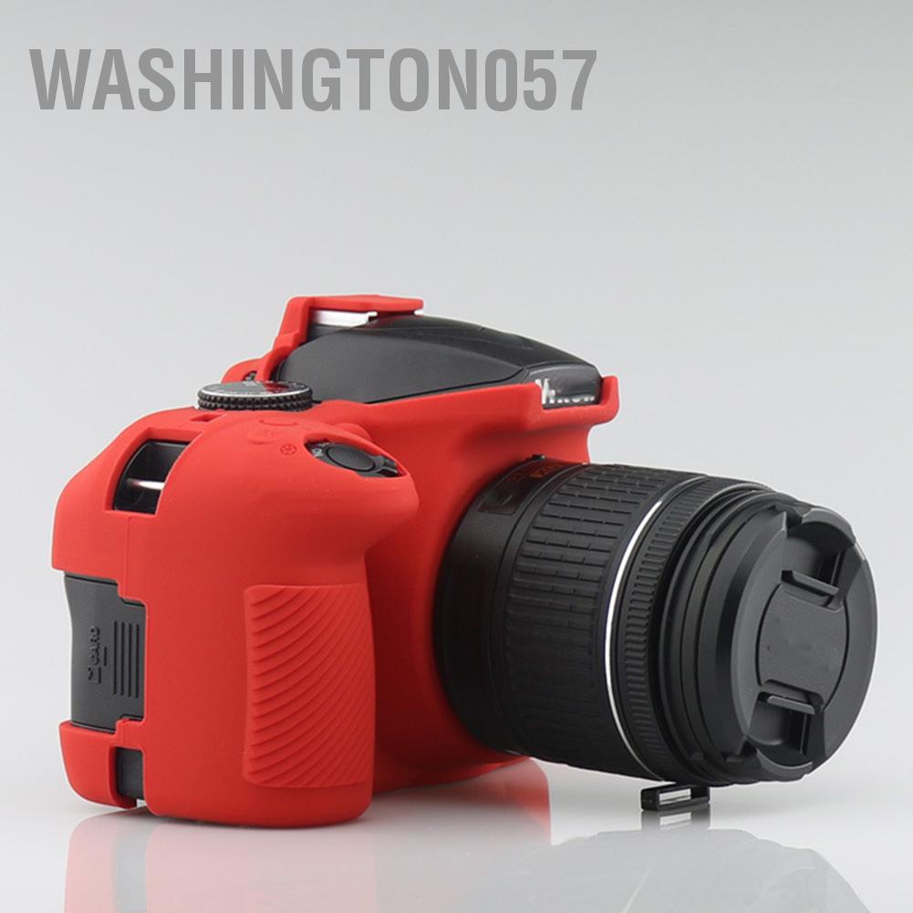 Washington057 Stretchable and Soft Silicone Cover for Canon 77D Digital Camera Washable Protector