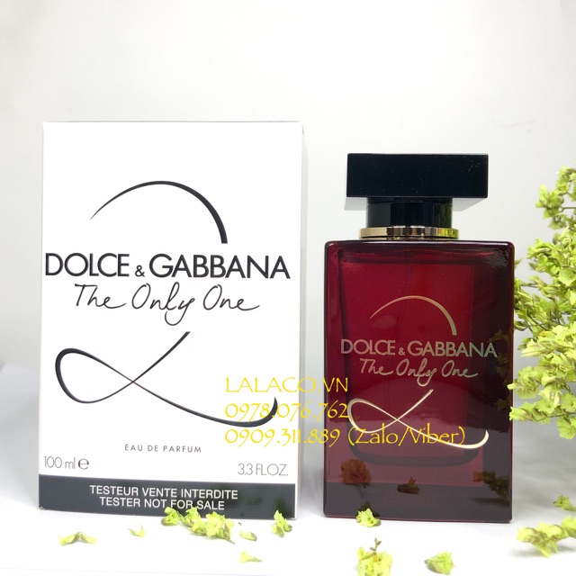 Nước hoa Nữ Dolce & Gabbana D& G The Only One 2 100ml