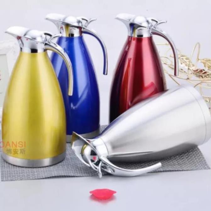 [Free] Ca giữ nhiệt inox Thái Lan cao cấp mỏ vịt (2L)