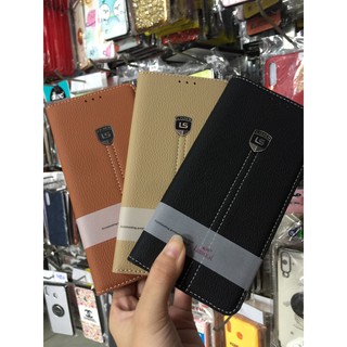 Oppo reno 5 bao da gập màu trơn siêu đẹp