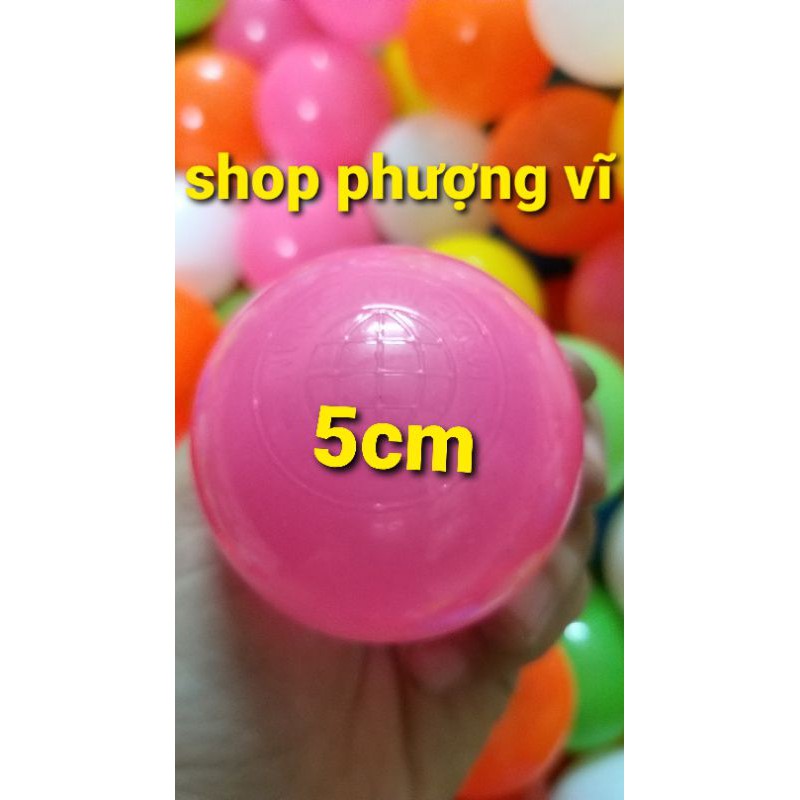 100 quả bóng nhựa Việt Nam cao cấp 5cm