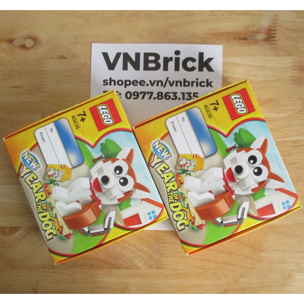 LEGO Tết 40235 Chó Mậu Tuất