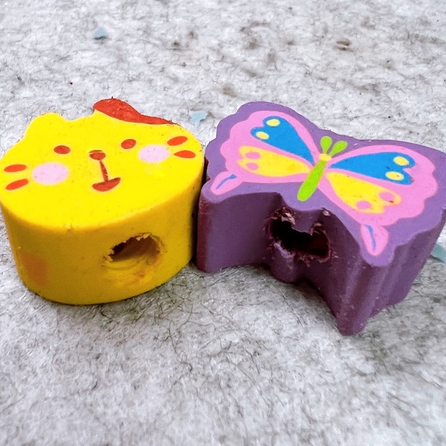 Set 10 tẩy bút chì hoạt hình hàng to đẹp DUASHOP