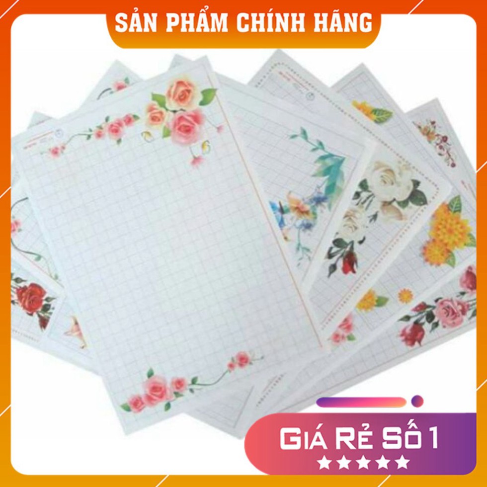 [Chính hãng] Mẫu Giấy Hoa Ánh Dương Luyện Viết Chữ Đẹp M5.1