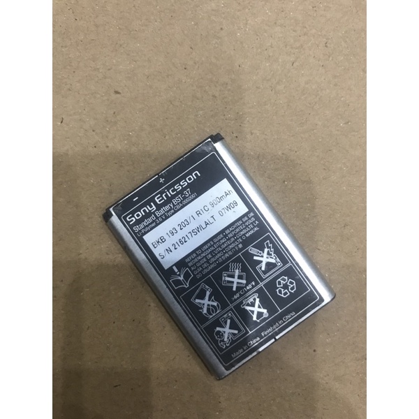 Pin sony ericsson bst-37