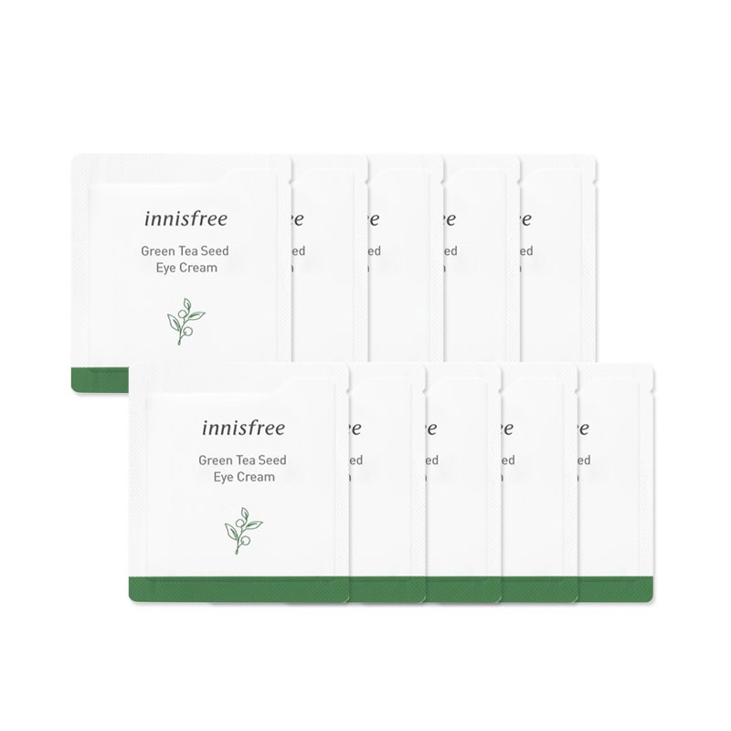 Sample 1ml Kem Dưỡng Mắt Toàn Diện Chiết Xuất Từ Trà Xanh Innisfree Green Tea Seed Eye Cream