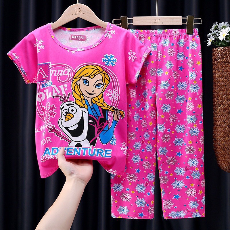 &lt;tặng kèm nón&gt;COMBO 3 bộ 3d quần dài siêu mịn mát cho bé trai bé gái(size 5-34kg)