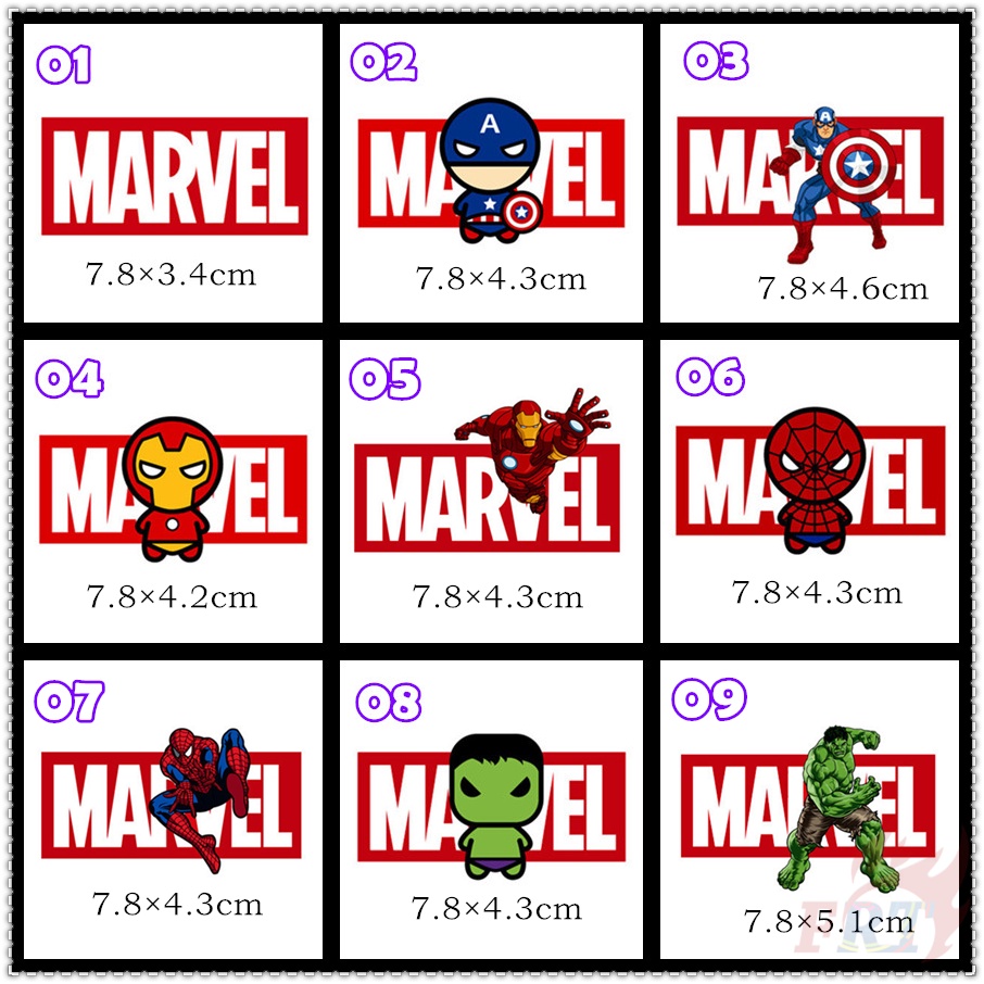 ✪ Miếng Dán Trang Trí Tường In Hình Các Siêu Anh Hùng Marvel ✪ 1 Miếng Dán Trang Trí Công Tắc Nhiệt
