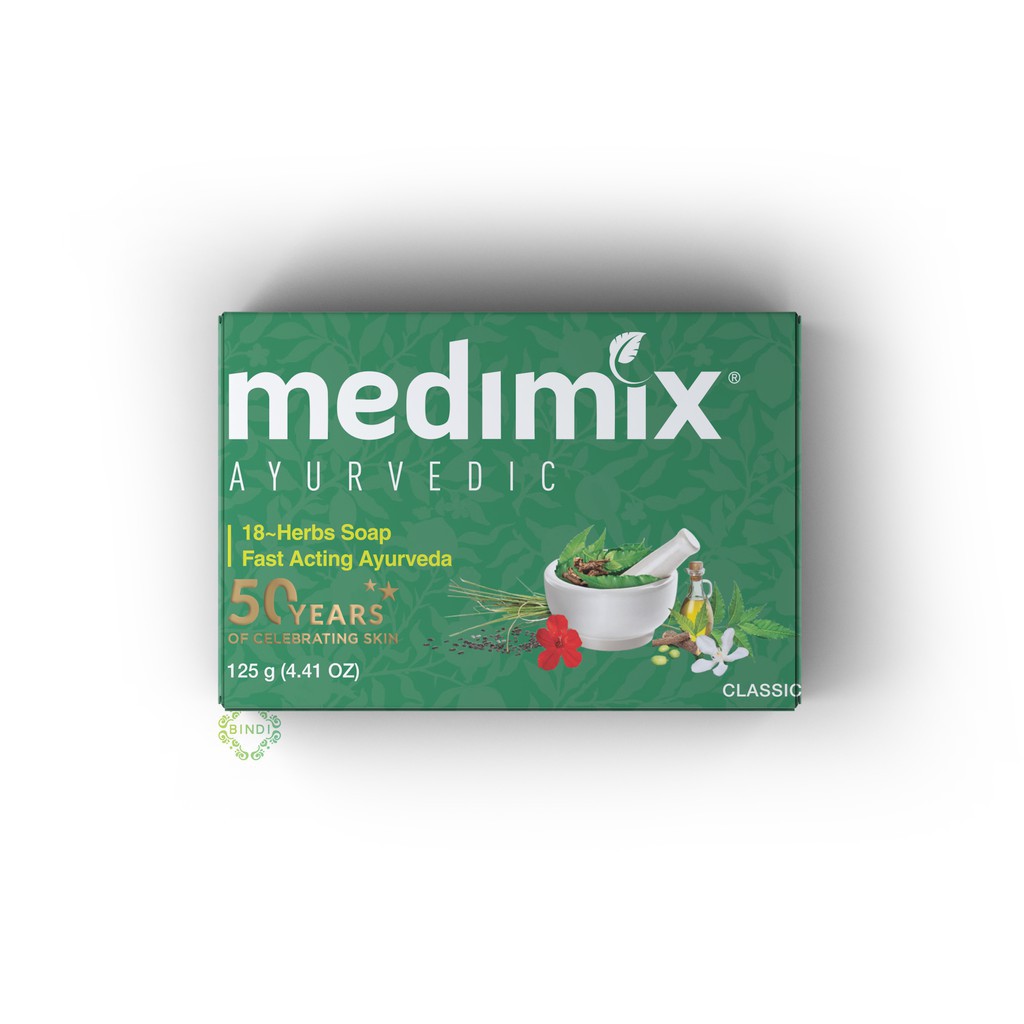 Xà Phòng Medimix 18 Loại Thảo dược Bảo Vệ Da Hàng Ngày 125g/bánh