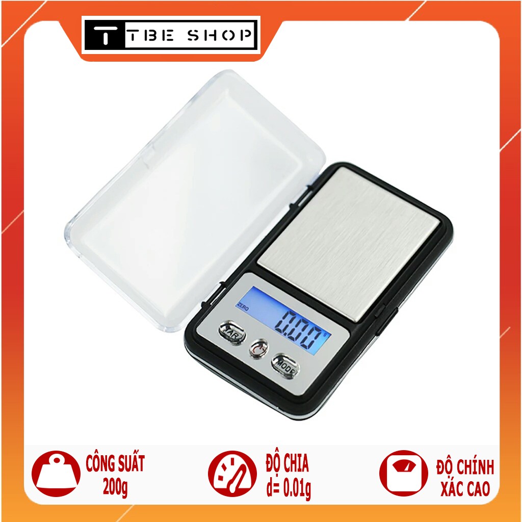 Cân Tiểu Ly Điện Tử 200g 0.01 MH333 Mini Nhỏ Gọn Độ Chính Xác Cao ( Bảo Hành 1 Năm ) TBE Shop