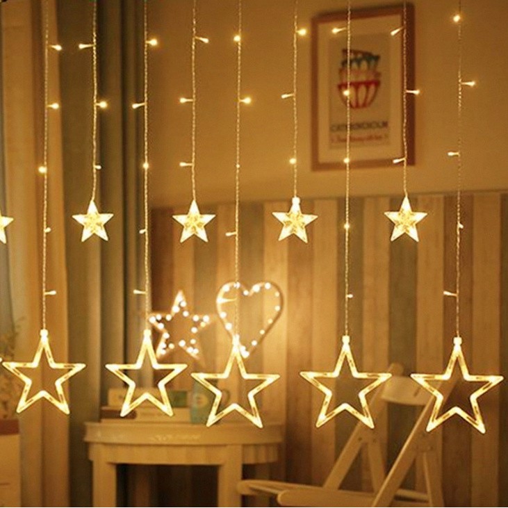 ĐÈN NHÁY LED SAO TRANG TRÍ NOEL-TẾT