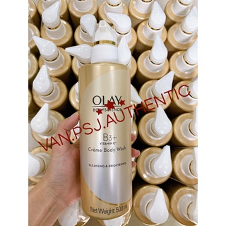 Sữa tắm trắng olay b3 + vitamin c - bản thái