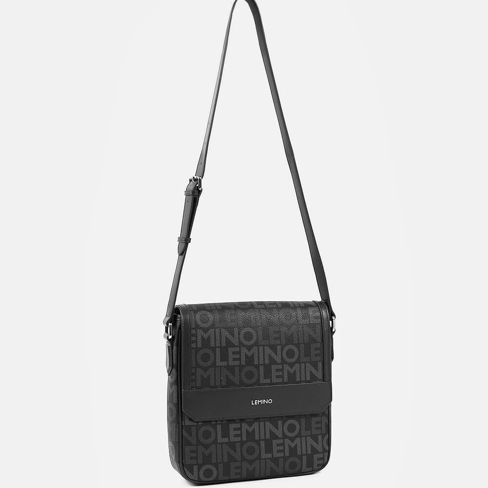 Túi Đeo Chéo Nam Lemino Monogram Canvas LE15003