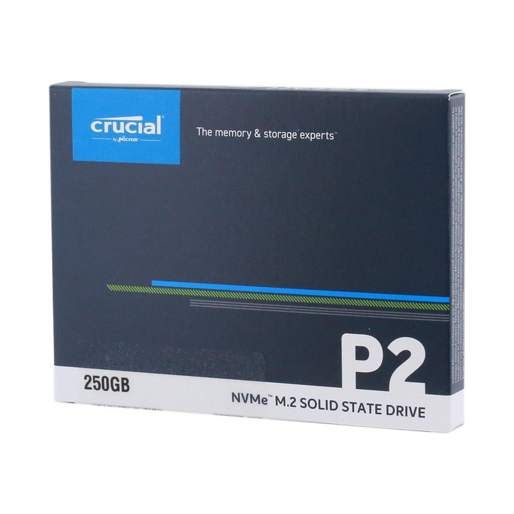 Ổ cứng SSD Crucial P2 250GB NVMe 3D-NAND M.2 2280 PCIe Gen3 x4 CT250P2SSD8