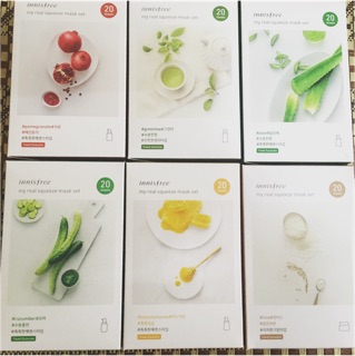 Combo 20 miếng mask Innisfree