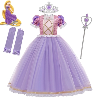 Đầm Công Chúa Đính Sequin Lấp Lánh Cho Bé Gái