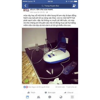 Máy khí dung 2in1 Hibaby