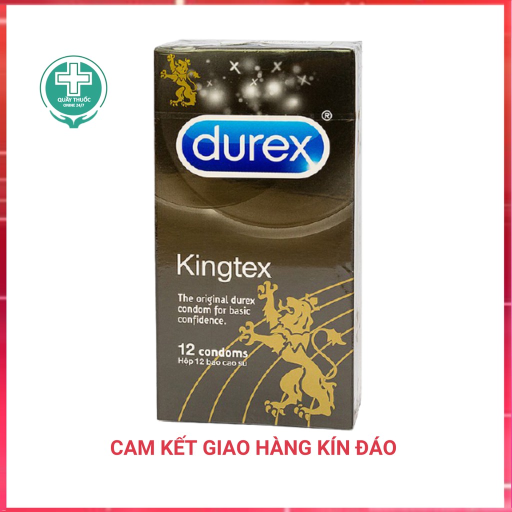 Bao cao su Durex Kingtex 12 bao