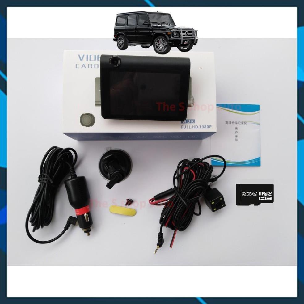 Camera Hành Trình Ô Tô 3 Mắt Camera, Màn Hình 4 Inh Full HD, Ghi Hình Đa Chiều, Có Chế Độ Ghi Đè Kèm Thẻ Nhớ 32G/64G | BigBuy360 - bigbuy360.vn