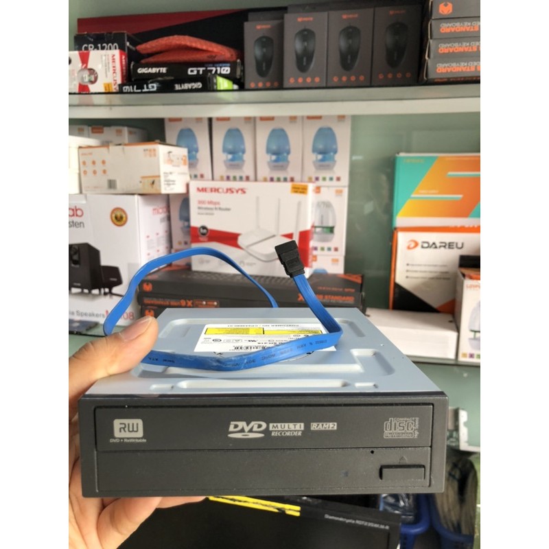 Ổ Dvd - Rw ghi đĩa tháo case bộ Nhật Bản tặng kèm cáp sata