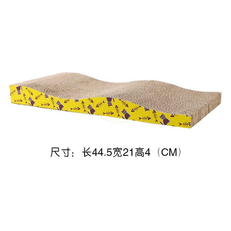 Bàn cào móng mèo giúp mèo giải trí, cào cho sạch và mòn bớt móng , tặng kèm bịch catnip cho mèo phê tận nóc