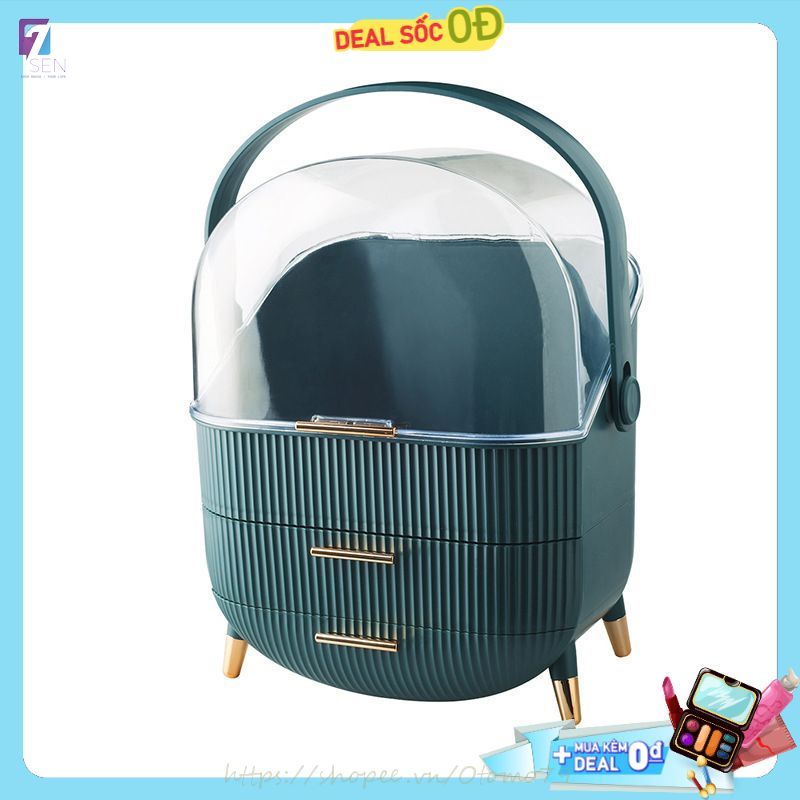 Hộp Đựng Mỹ Phẩm, Hộp Đựng Đồ Trang Điểm Phong Cách Châu Âu