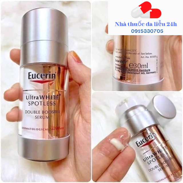 Eucerin UltraWHITE+ Double Booster Serum dưỡng trắng