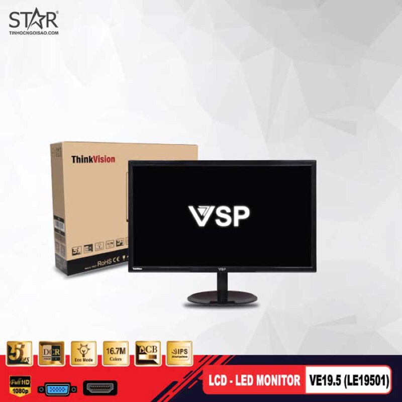 Màn hình LCD 19" VSP VE19( LE1902 ) THINK VISION CHÍNH HÃNG