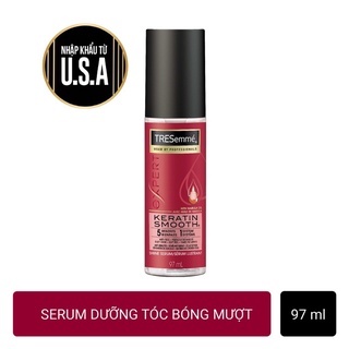 Serum Dưỡng Tóc Tresemmé Keratin Smooth With Marula Oil Shine Serum Vào Nếp Bóng Mượt 97ml
