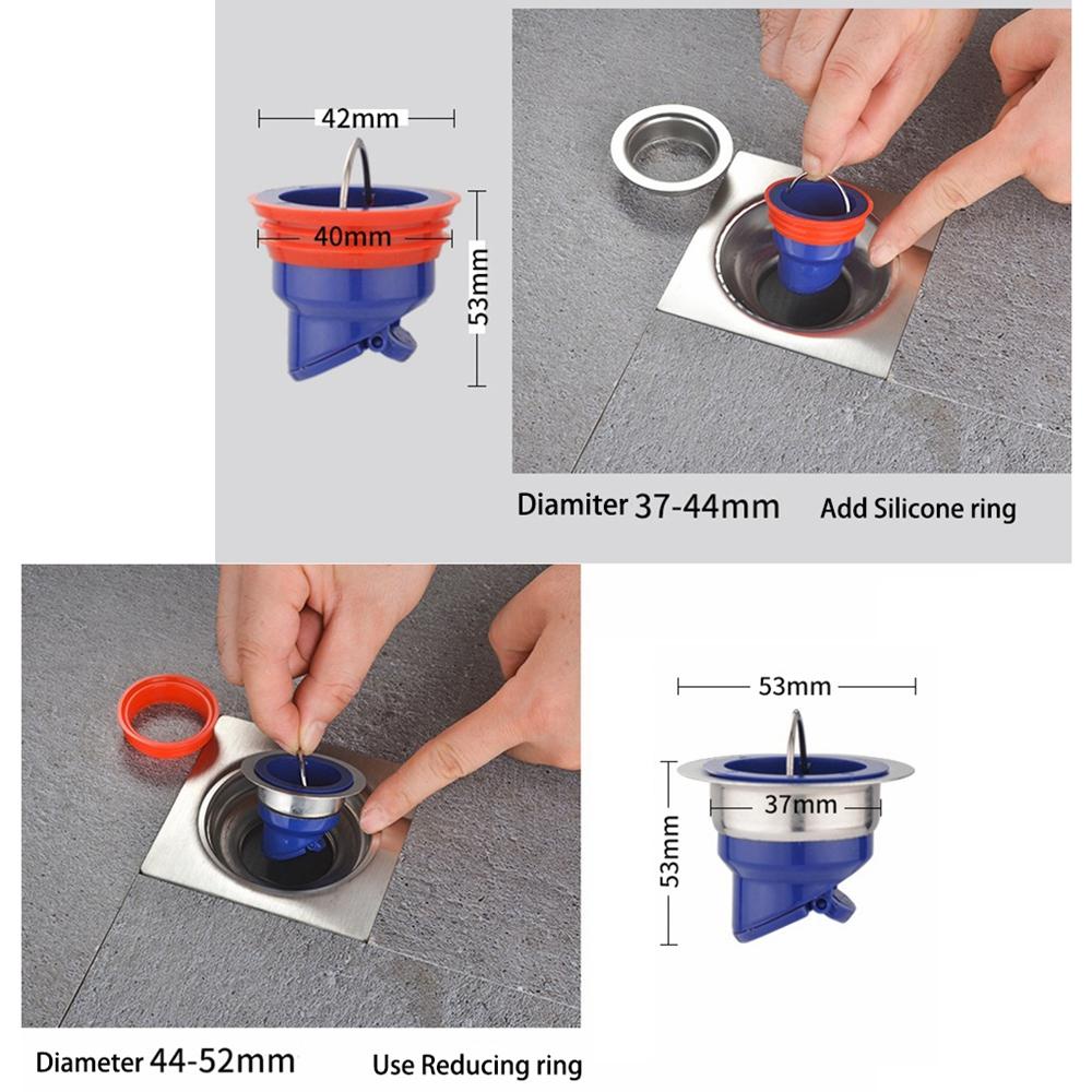NICKOLAS Dụng Cụ Lọc Rác Chống Mùi Hôi Gắn Cống Thoát Nước Bồn Rửa Nhà Bếp