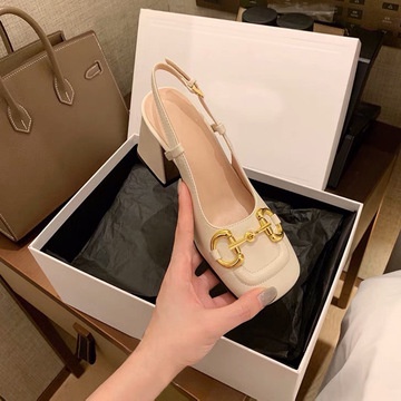 Xăng đan Cao Gót Mũi Vuông Thời Trang Xuân Hè Dành Cho Nữ