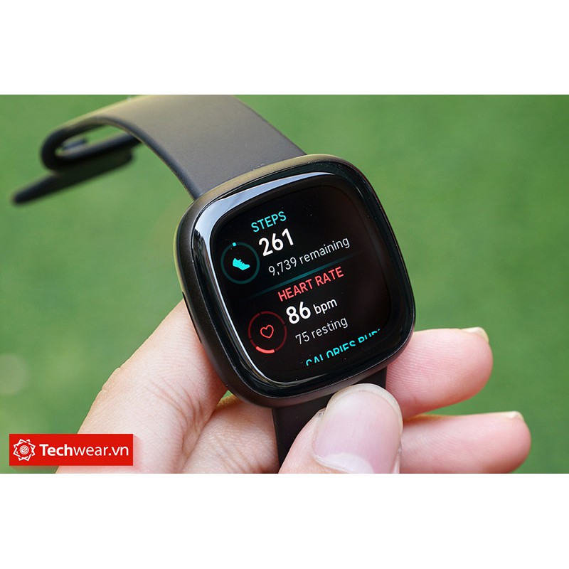 [Mã ELMS3TR giảm 7% đơn 2TR] Đồng hồ thông minh Fitbit Versa 3 - Hàng chính hãng Bảo hành 12 tháng FPT