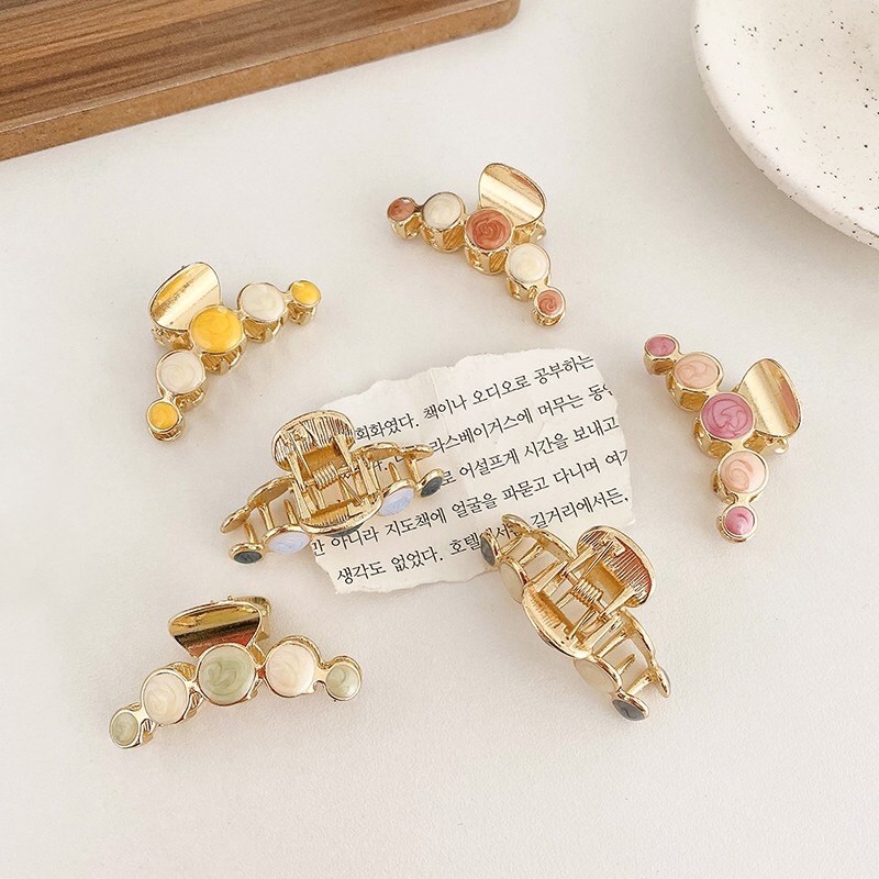 (Mới về) Kẹp càng cua kẹp mái dễ thương Phong cách Hàn Quốc Tatitava