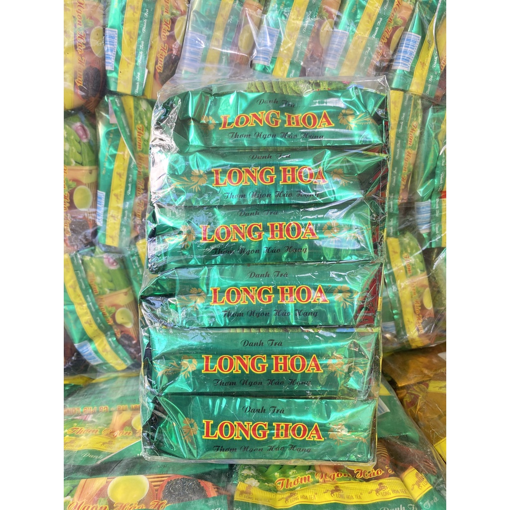 Combo 06 gói  trà sâm dứa Long Hoa gói 70gr . Thơm ngon tinh khiết, hương vị đậm đà thích hợp cho pha trà đá trà đường.