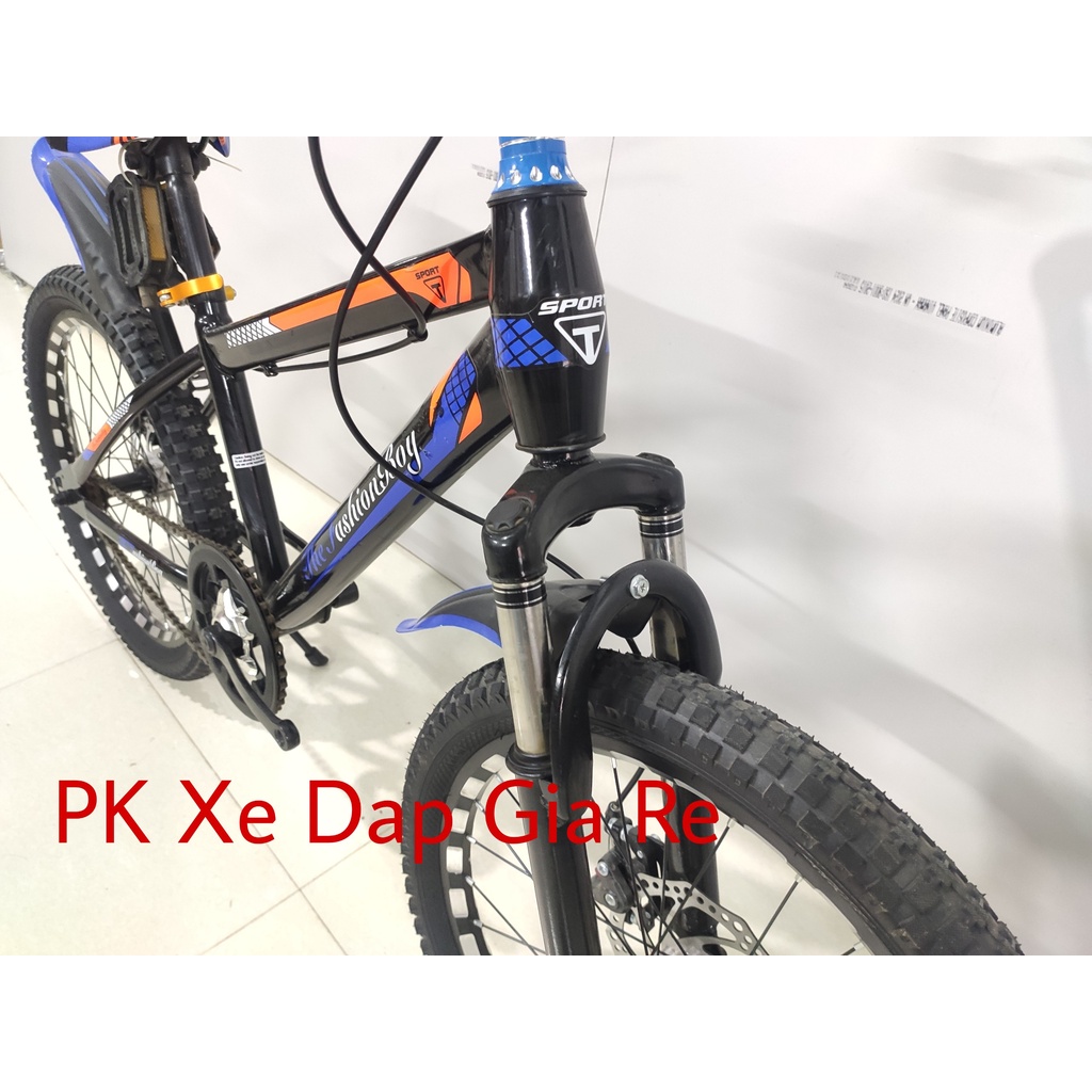 Xe đạp trẻ em bánh 20 inch, Xe đạp thể thao cho bé cao từ 1m-1m45, Xe mới bảo hành 6 tháng - PK Xe Dap Gia Re