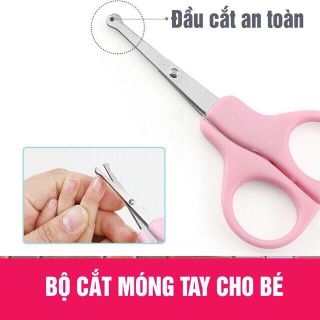 Bộ bấm móng tay cho bé 4 chi tiết