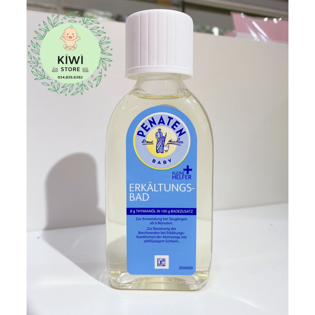 Tinh dầu tràm tắm chống cảm Penaten Đức chai 125ml cho bé