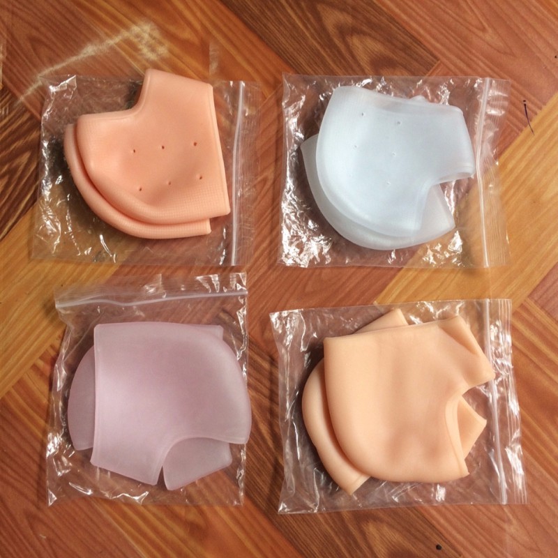 Bộ 2 Miếng Silicon Bảo Vệ Gót Chân Chống Nứt Nẻ